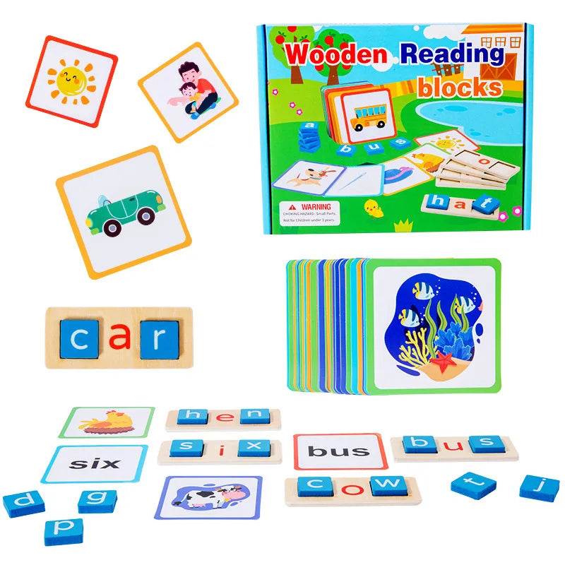 Montessori Learning Kit – 3-in-1 Educational Toy Bundle for Toddlers (3+)