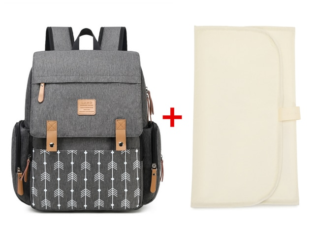 Diaper Bag Multifunctional With Luggage Strap