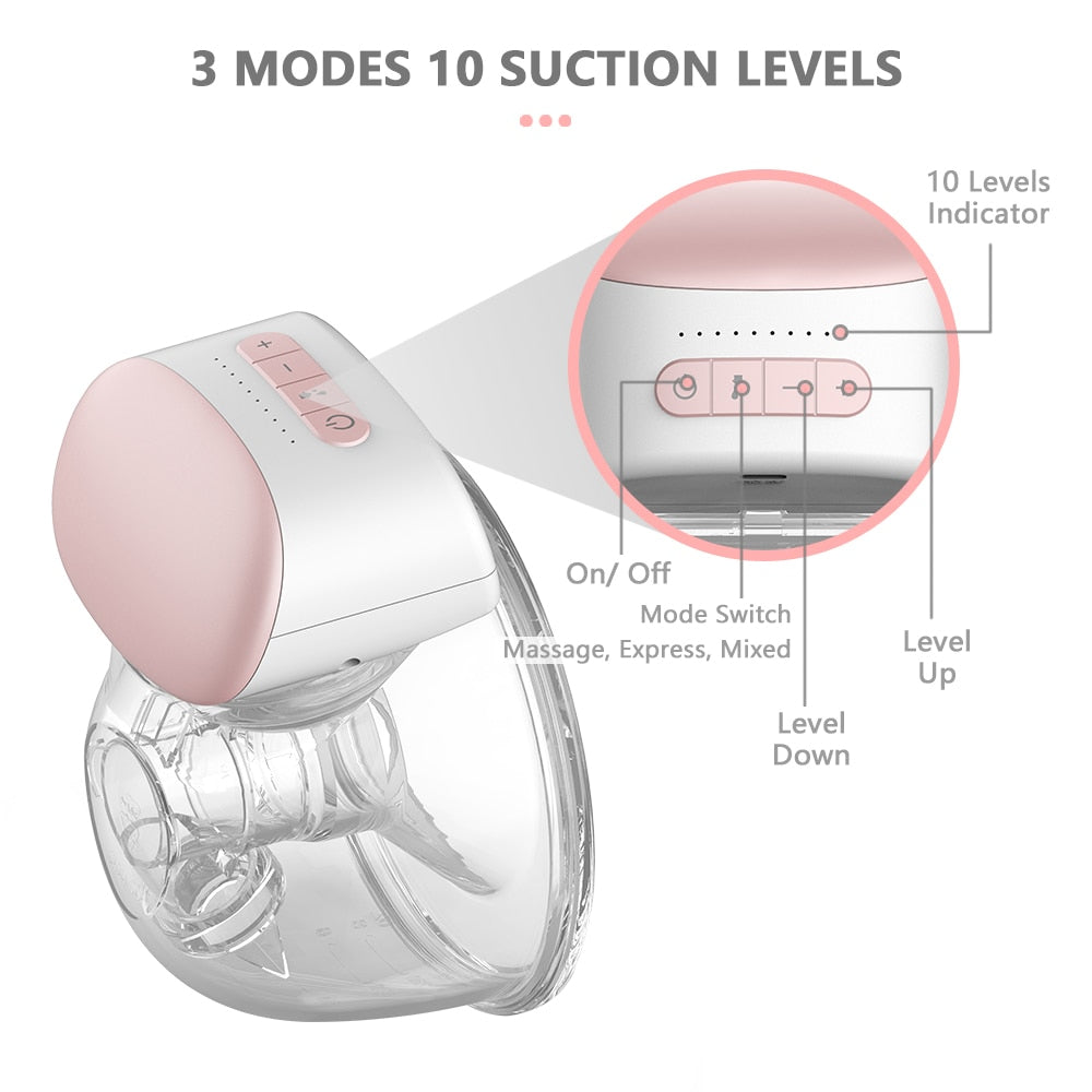 Automatic Wearable Breast Pump Portable | Love Bubble Store