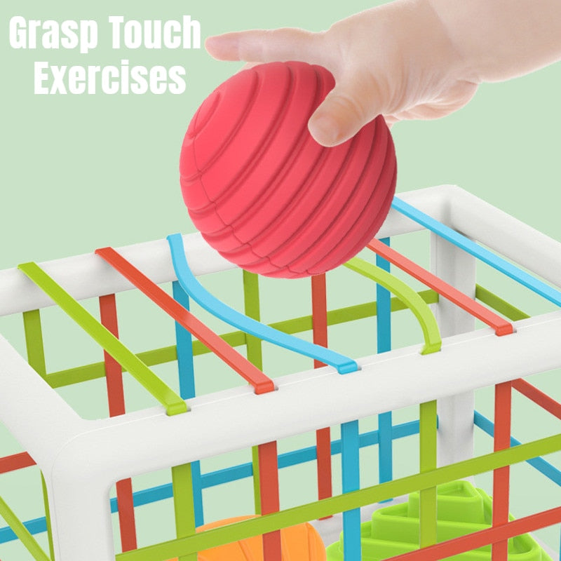 Montessori Sensory Shape Blocks | Love Bubble Store