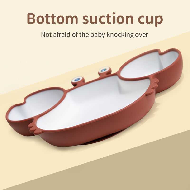 Crab Baby Silicone Feeding Set | Love Bubble Store