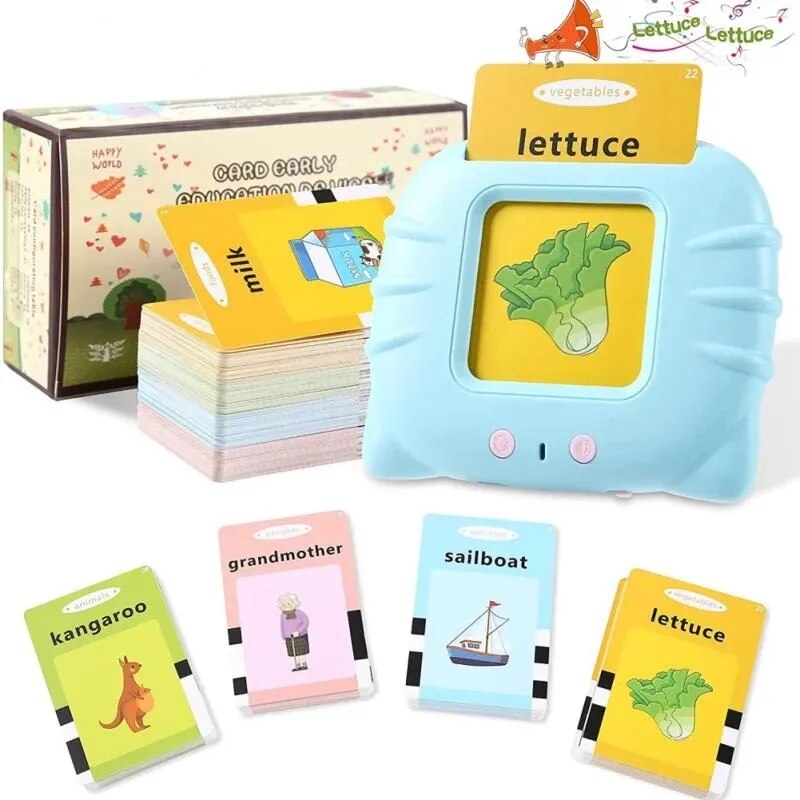 Educational Learning Talking flash Cards | Love Bubble Store
