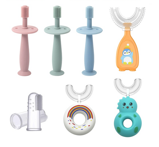 Baby Soft Silicone Training Toothbrush | Love Bubble Store