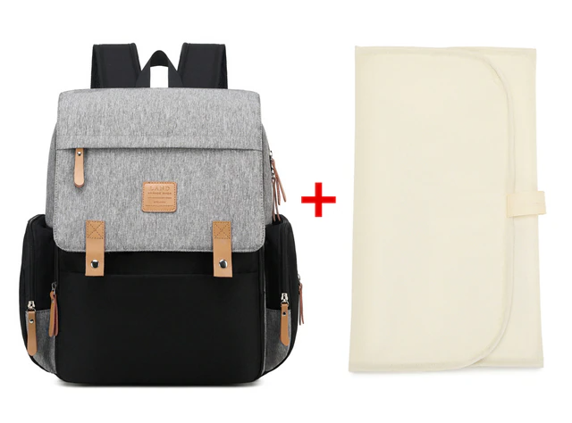 Diaper Bag Multifunctional With Luggage Strap Love Bubble Store