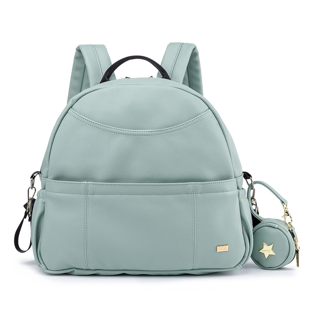 Diaper Backpack Vegan Leather | Love Bubble Store