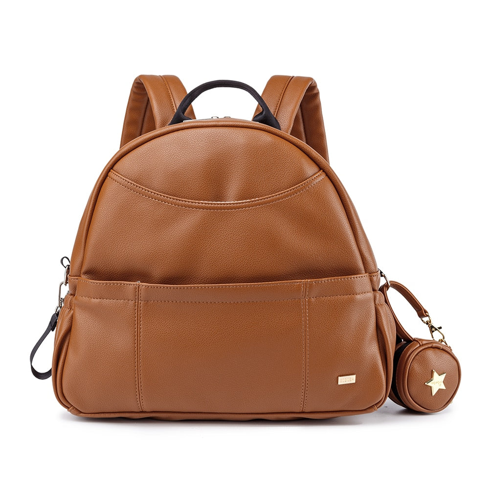 Diaper Backpack Vegan Leather | Love Bubble Store