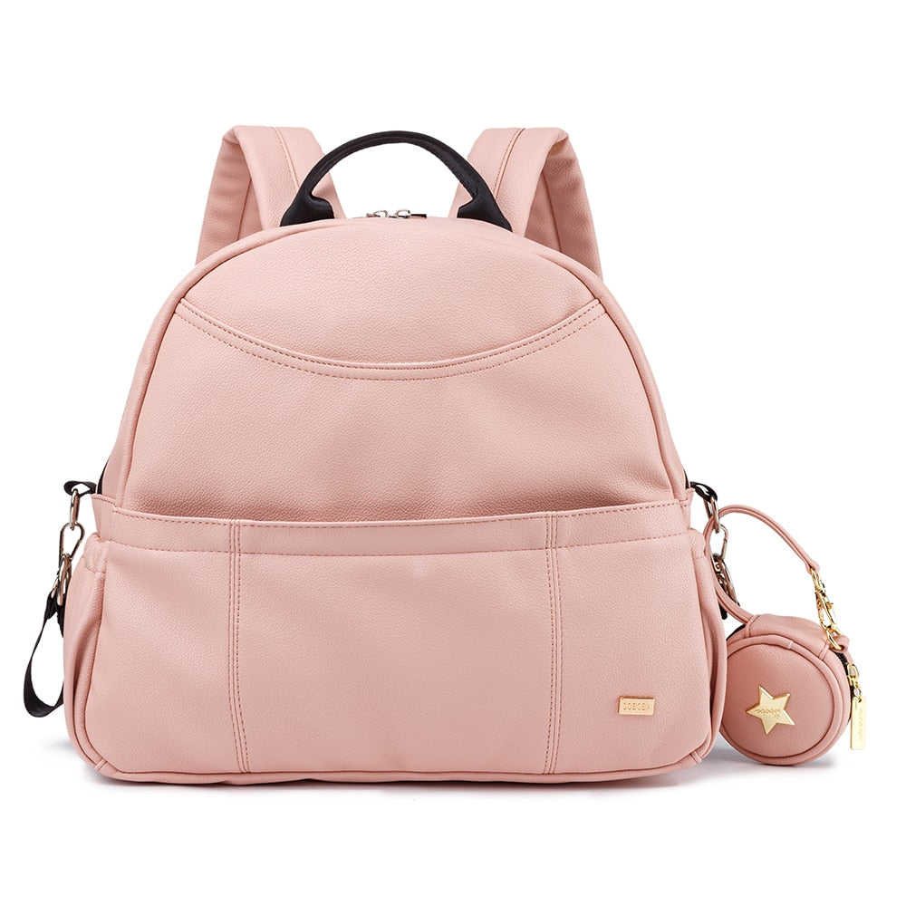 Diaper Backpack Vegan Leather | Love Bubble Store