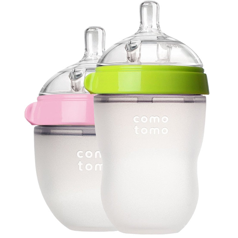 Silicone Baby Bottle | Love Bubble Store